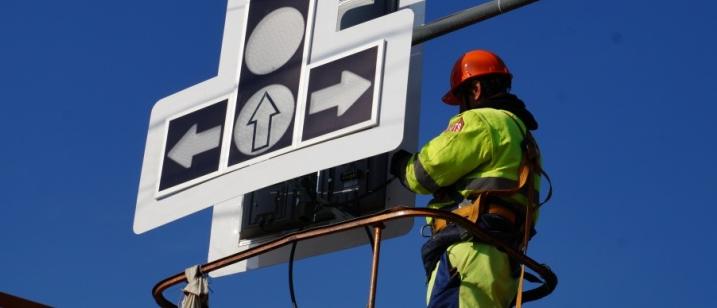 Строительство светофорных объектов