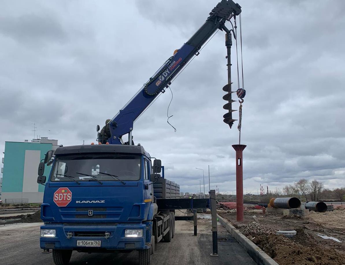 Установка закладных, опор